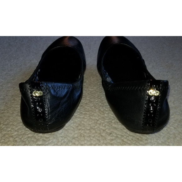 Womens Shoes-COLE HAAN-"Black Leather" leather "Zerogrand Ballet ll"-6.5B - Picture 2 of 6
